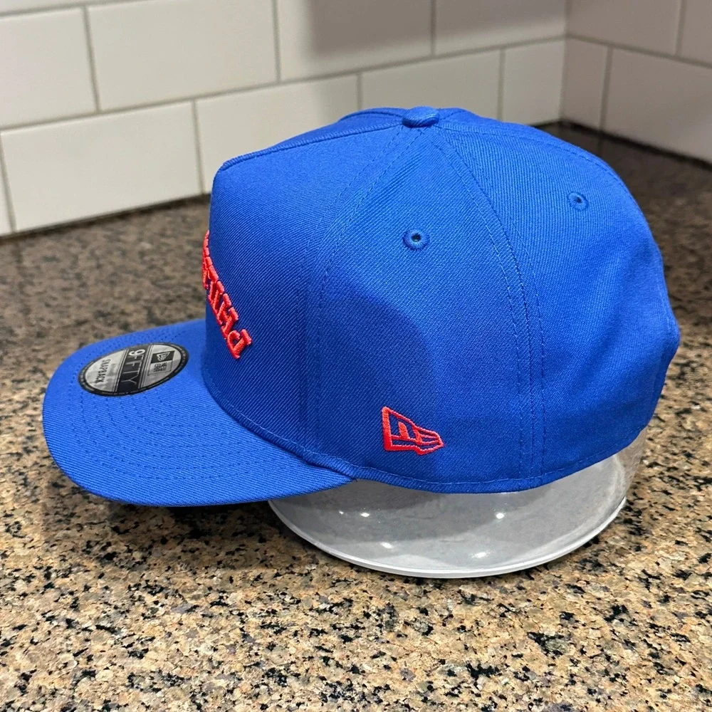 Philadelphia 76ers New Era 9FIFTY A-Frame Snapback‎ Hat Mens OSFA Blue New
